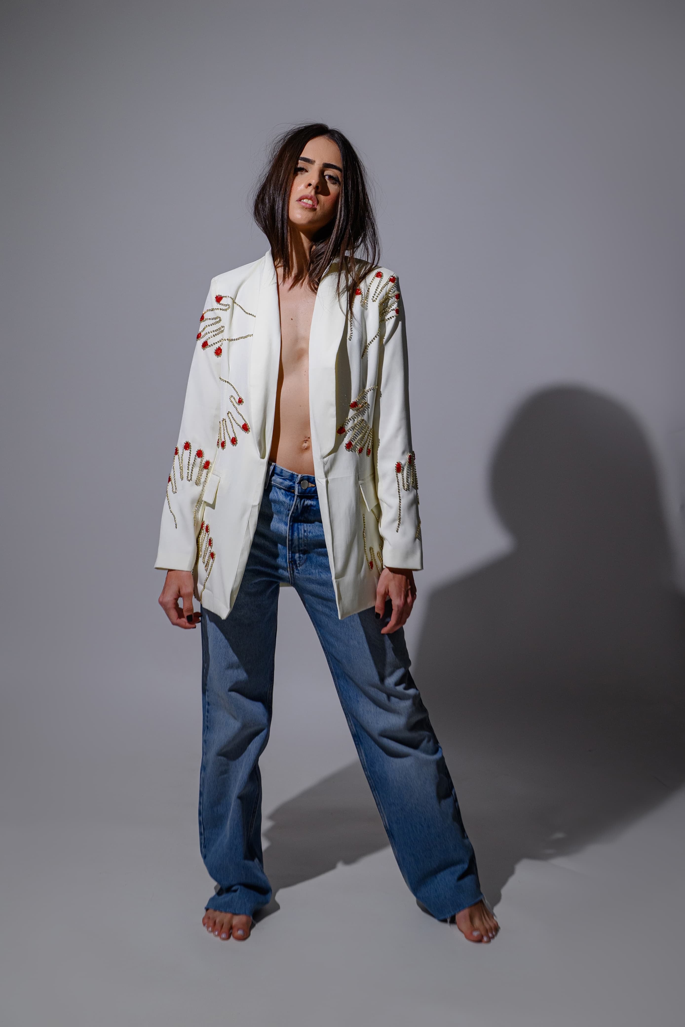 BLAZER BORDADOS MÃOS