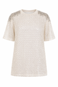 CAMISETA STRASS E PAETÊ