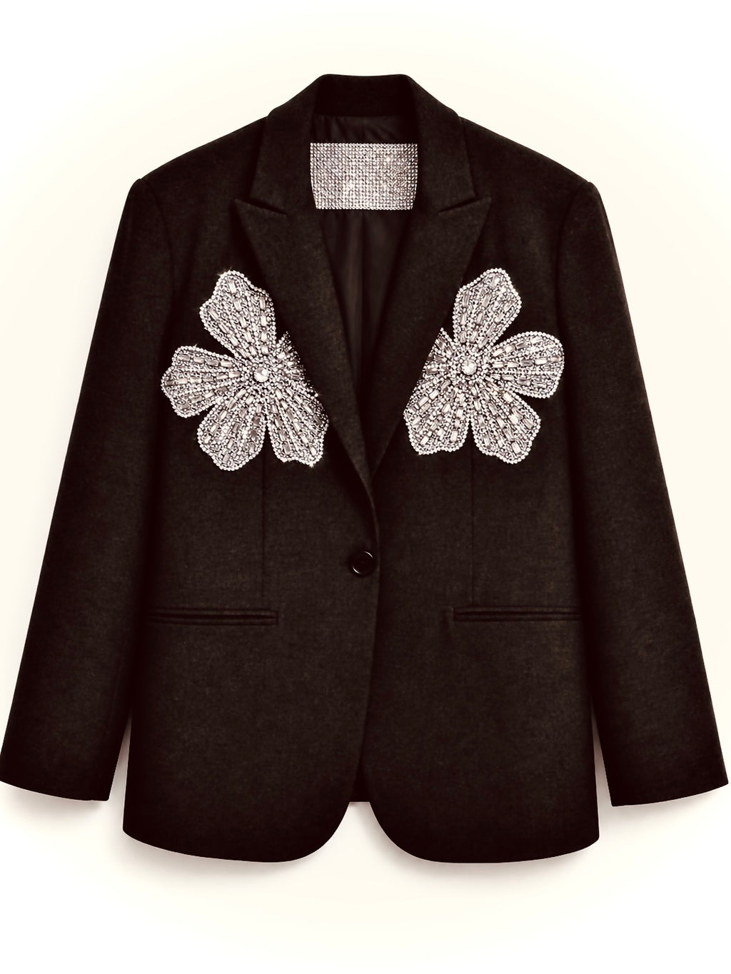 BLAZER FLORES BORDADAS