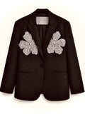 BLAZER FLORES BORDADAS