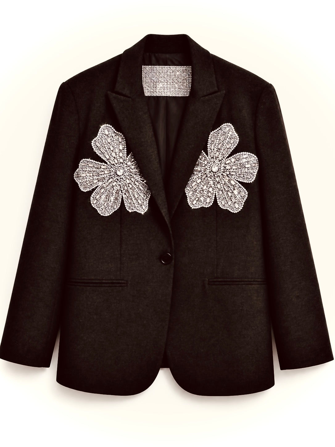 BLAZER FLORES BORDADAS