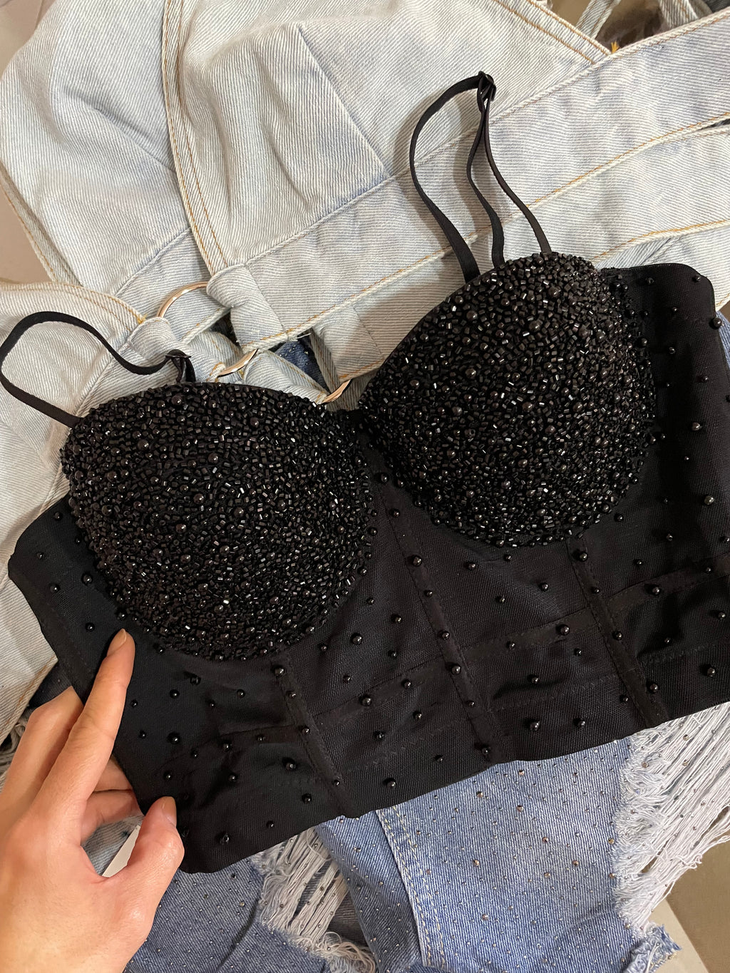 CROPPED CORSET BOJO