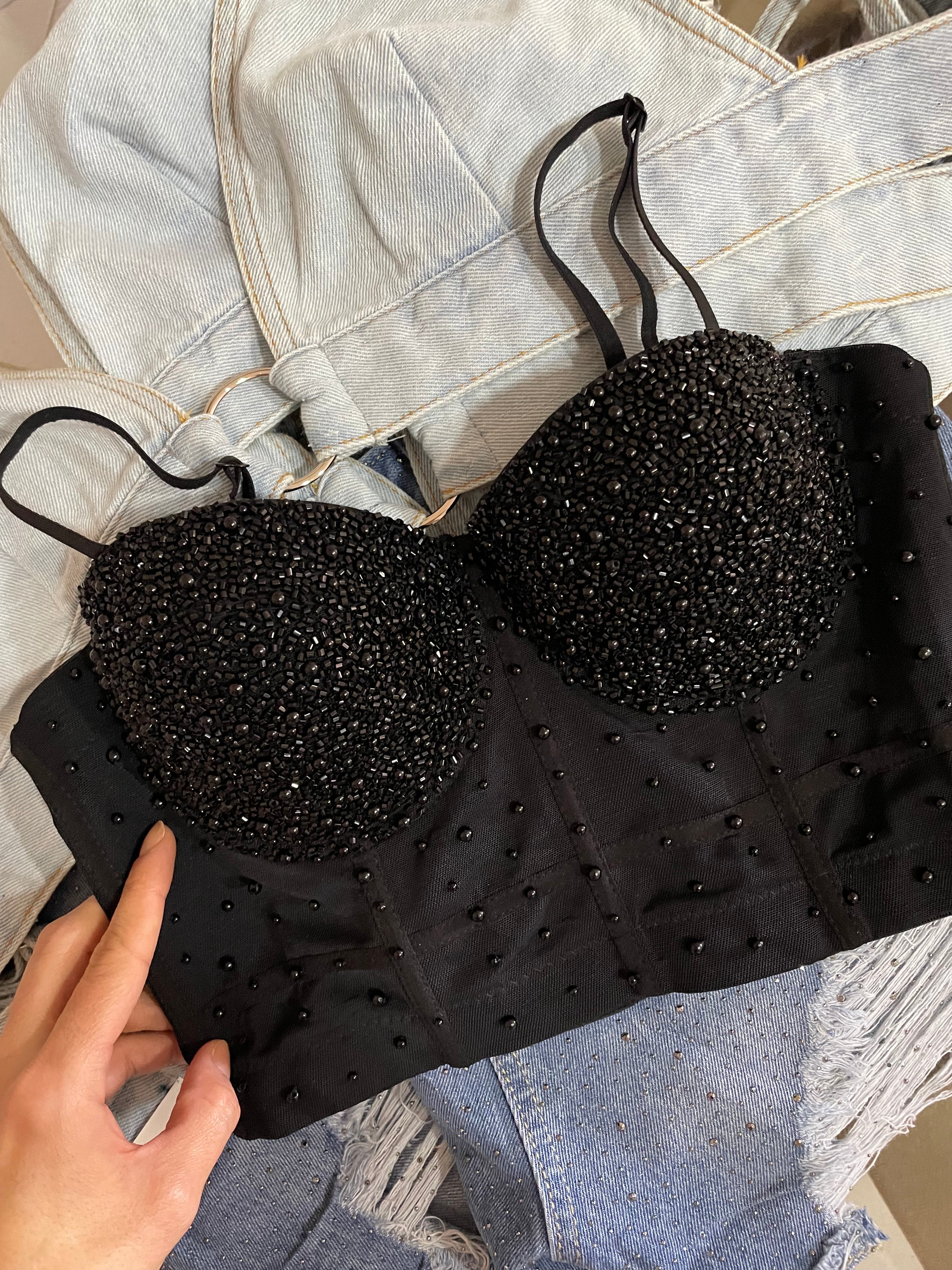 CROPPED CORSET BOJO