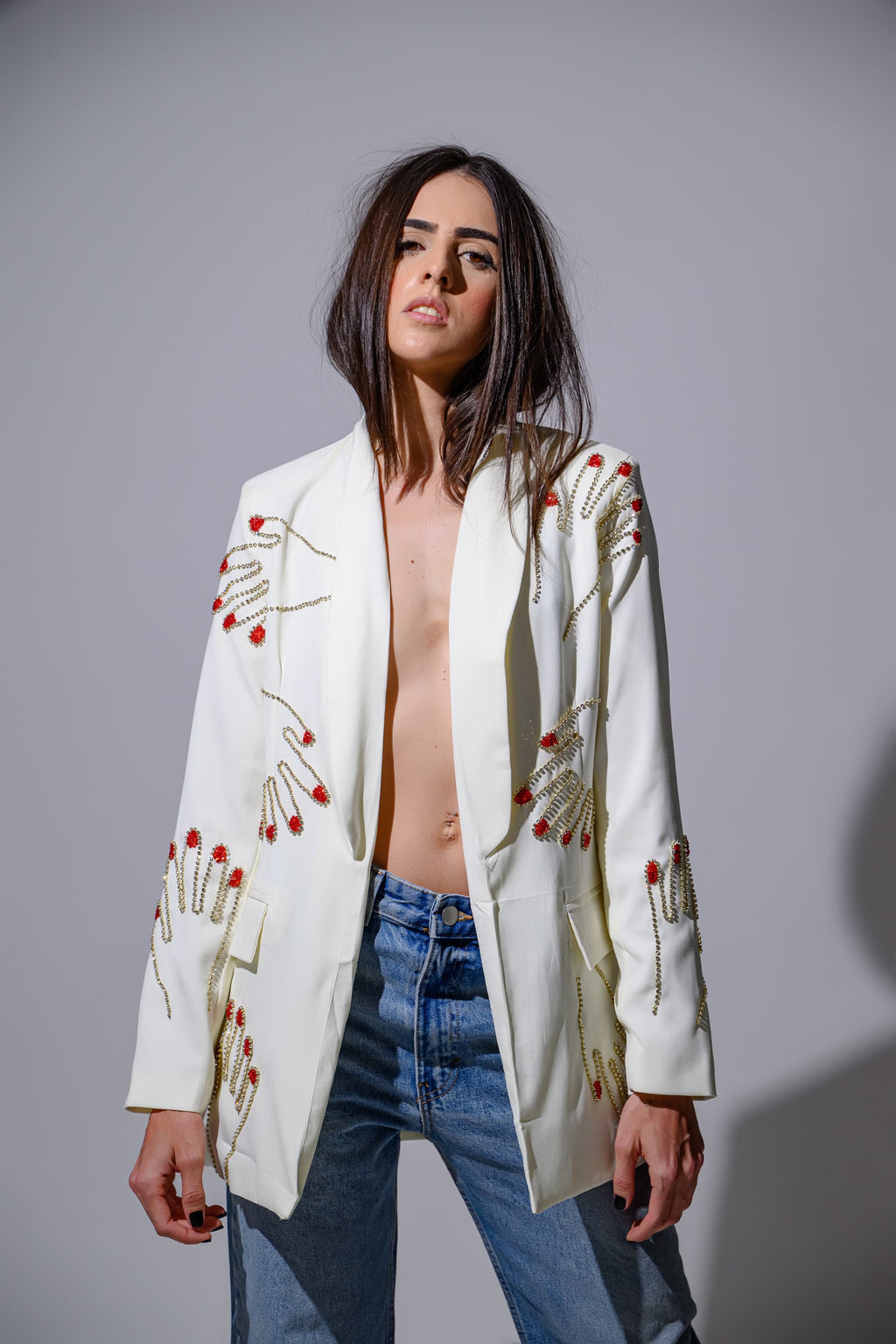 BLAZER BORDADOS MÃOS