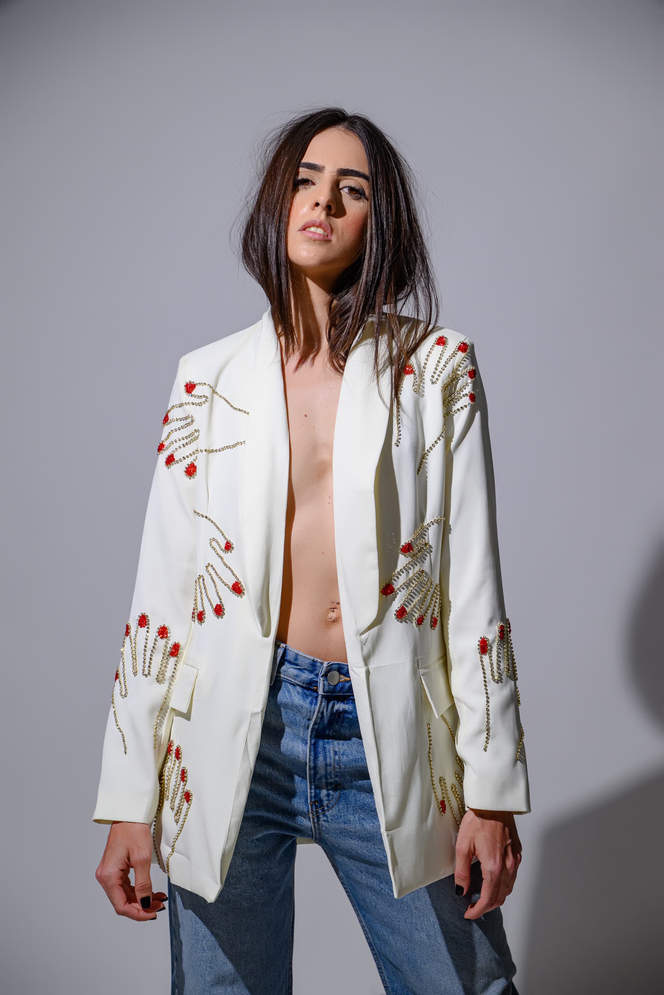 BLAZER BORDADOS MÃOS